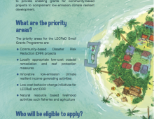 LECReD Leaflet for UNDP