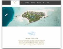 UX Design for Dhigufaru Island Resort Website